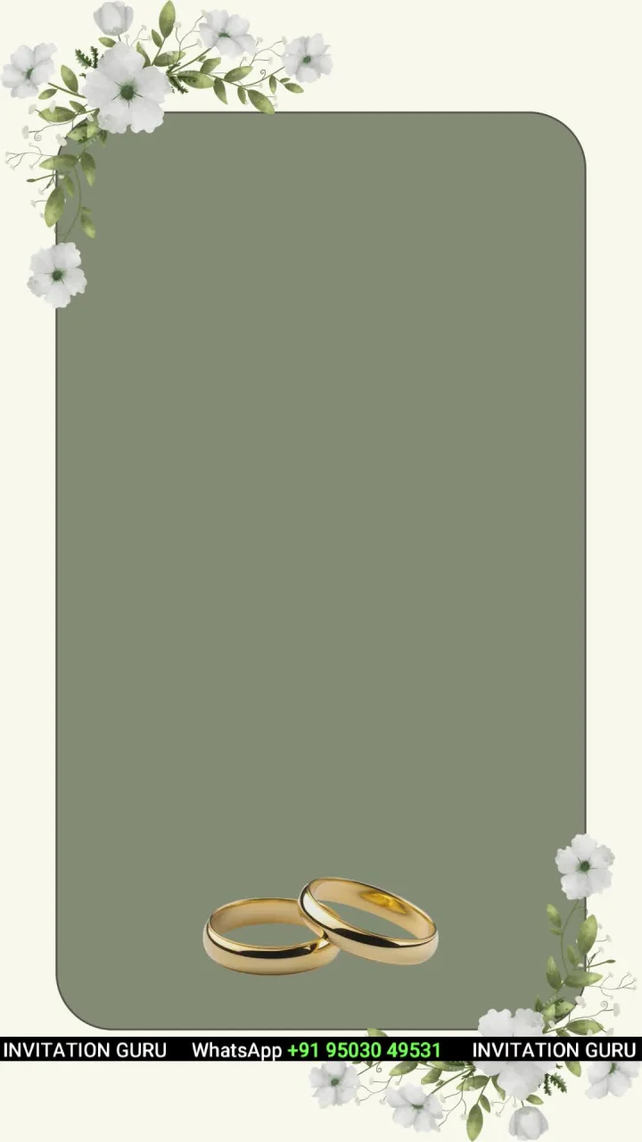 Pastel Green Beige 02 engagement invitation video by InvitationGuru