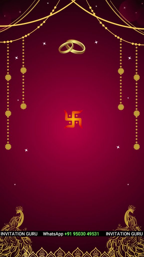 Sakharpuda Sambharambh - Red & Yellow - Marathi - 35 – personalised engagement invitation video by InvitationGuru