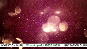 Purchase Wedding Invite Reddish Brown & Golden - Marathi - 1983