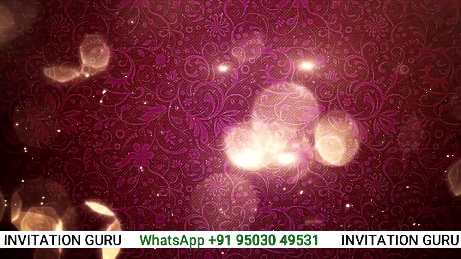 Marathi Wedding invitation video preview