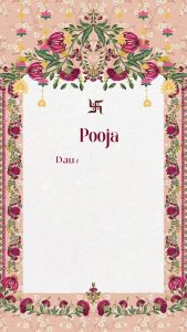 Buy Cream Color Traditional Wedding Video Invitation