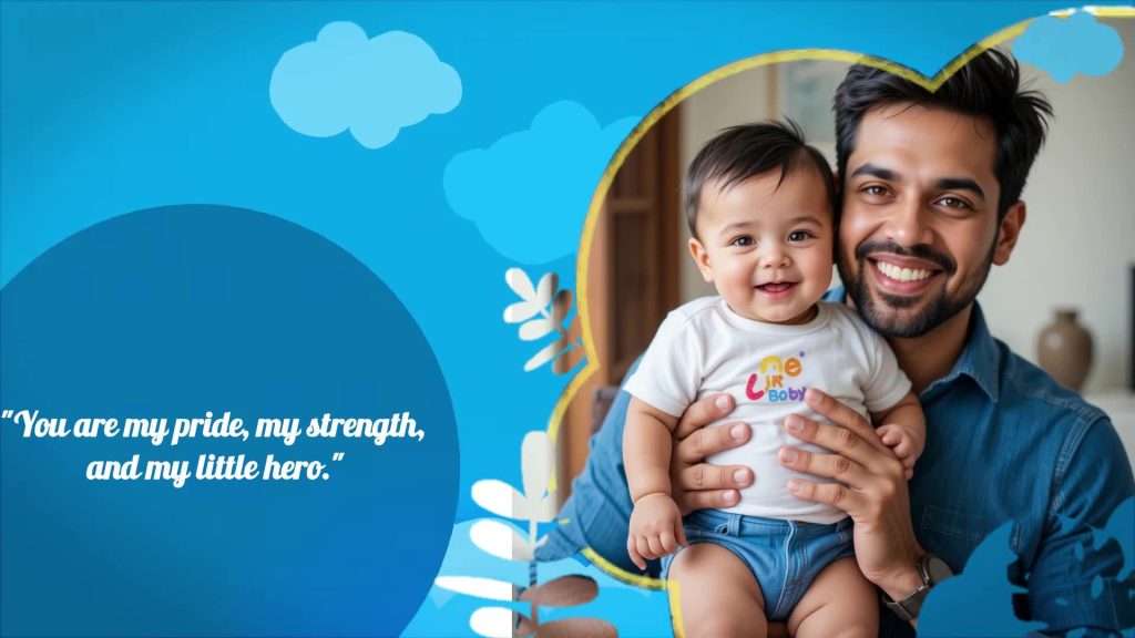 Birthday Invitation - Blue – personalised birthday invitation video by InvitationGuru