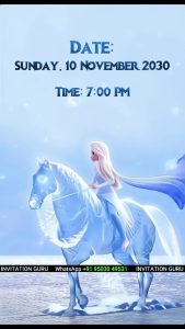 Frozen Birthday Party Invite 002